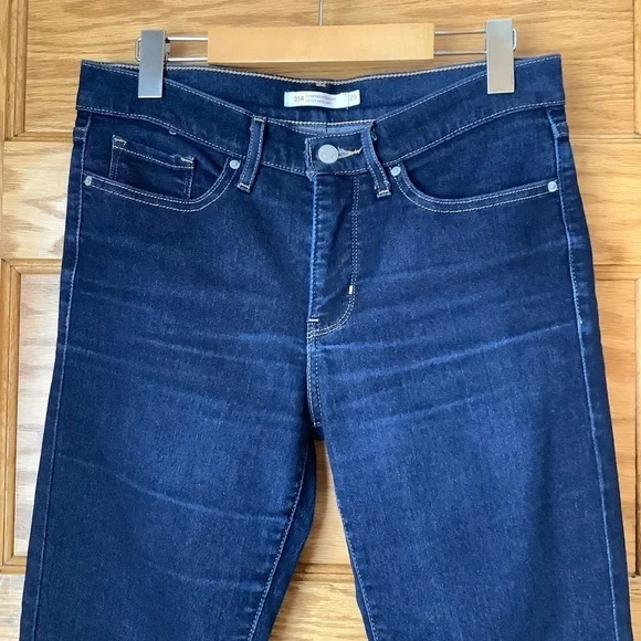 LEVI'S 314 Shaping Straight Jeans Size 29 - Picture 4 of 11